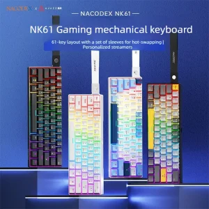 AJAZZ NK61 Wired Gaming Mechanical Keyboard