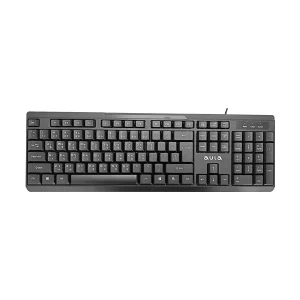 AULA AK205 Wired Black Keyboard with Bangla Layout
