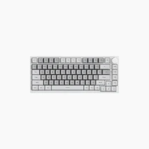 AJAZZ AK820 75% Gasket-Mounted White Backlit Wired Mechanical Keyboard