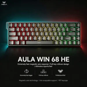 AULA WIN68 HE 8K Wired Hall Effect Gaming Keyboard