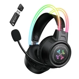ONIKUMA GT889 Gaming Headset Triple-Mode RGB Lighting with Mic