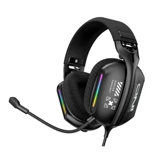 Onikuma X12 RGB Wired Gaming Headset with Noise Cancelling Microphone