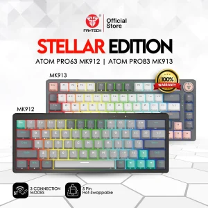FANTECH ATOM PRO63 MK912 MECHANICAL GAMING KEYBOARD – STELLAR EDITION