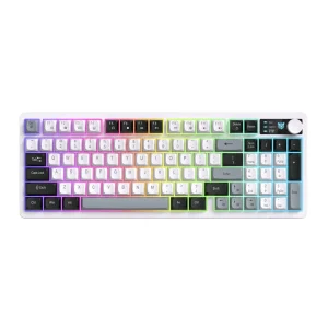 Onikuma MT902 RGB Tri-Mode Wireless Membrane Keyboard