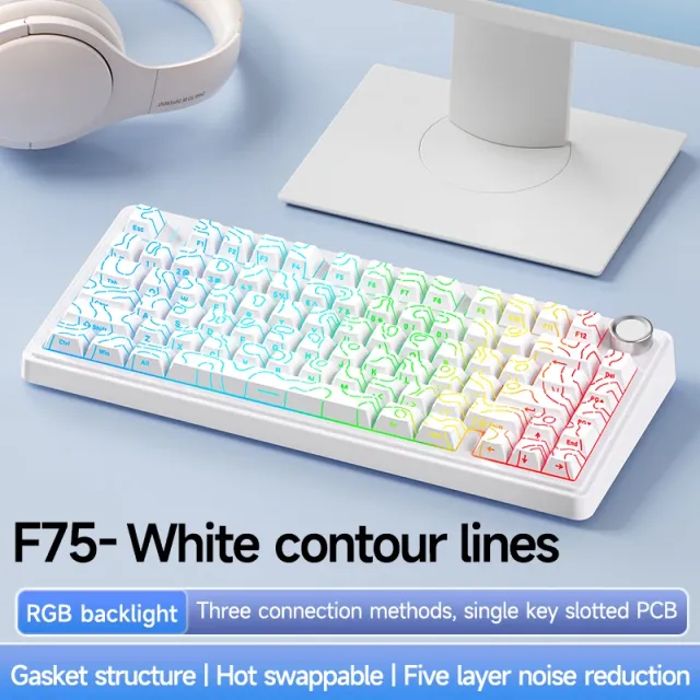 AULA F75 / F75PRO Wireless Mechanical Keyboard — product image 4