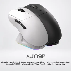 Ajazz AJ179 Dual Mode Gaming Mouse