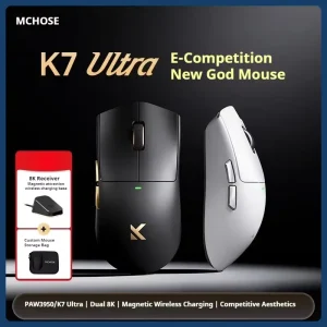 MCHOSE K7 Ultra 8K Tri-Mode Wireless Gaming Mouse