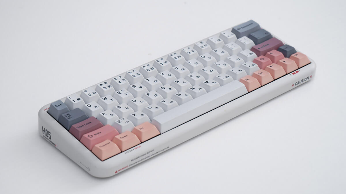 Minimalist Cherry profile PBT keycaps – product photo 3