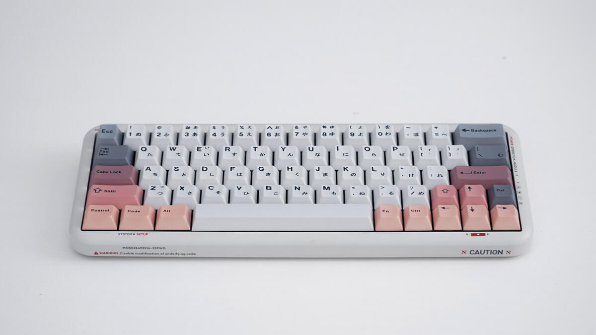 Minimalist Cherry profile PBT keycaps – product photo 4