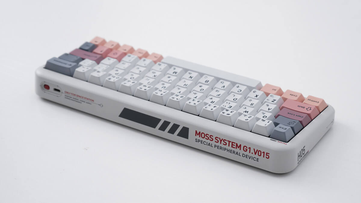 Minimalist Cherry profile PBT keycaps – product photo 5