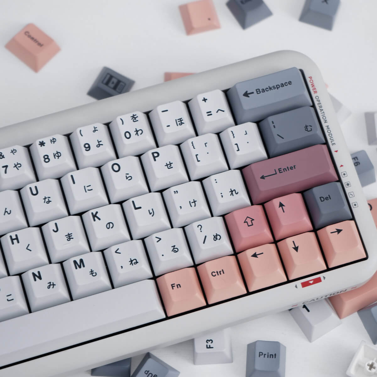 Minimalist Cherry profile PBT keycaps – product photo 7