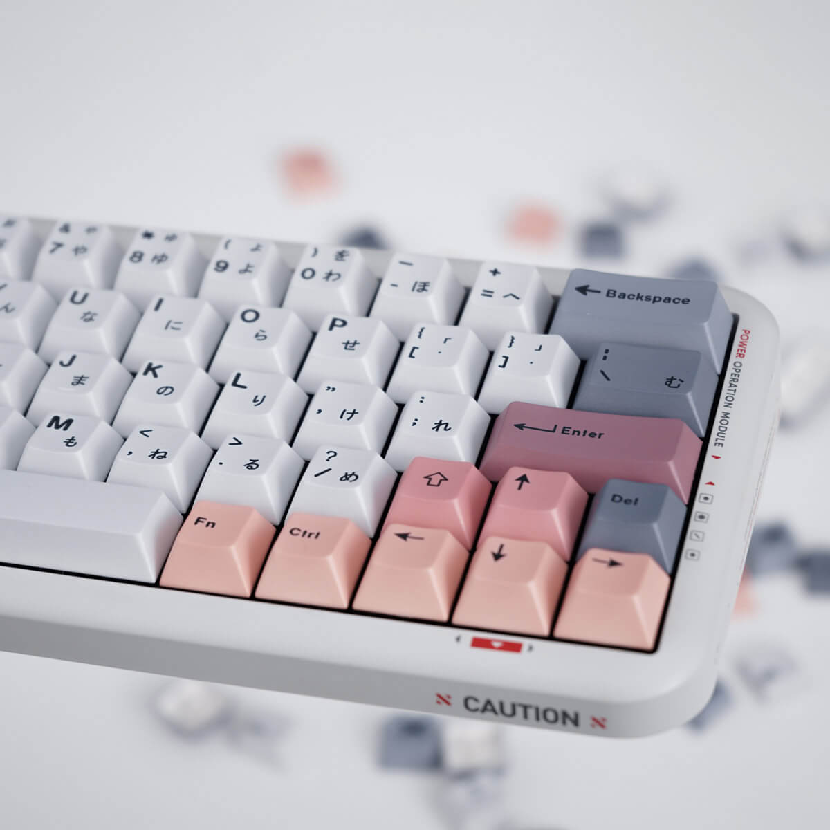 Minimalist Cherry profile PBT keycaps – product photo 9