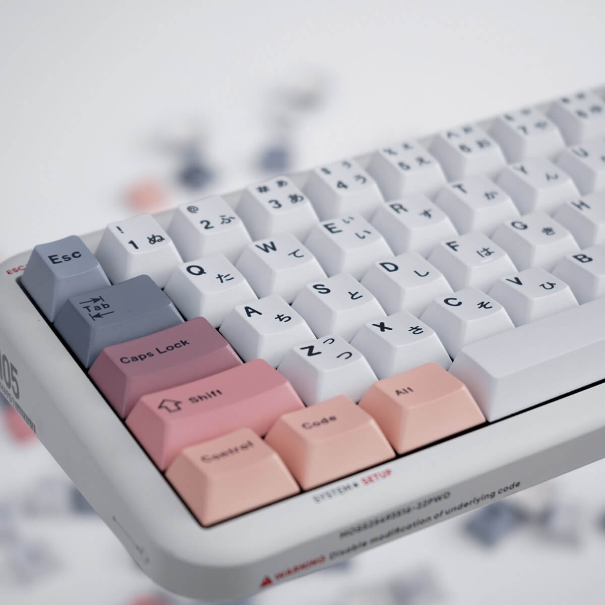 Minimalist Cherry profile PBT keycaps – product photo 10