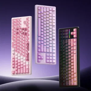 Xinmeng S87 Pro Dual 8Khz Tri-Mode, 12000mAh Gasket Mechanical Keyboard